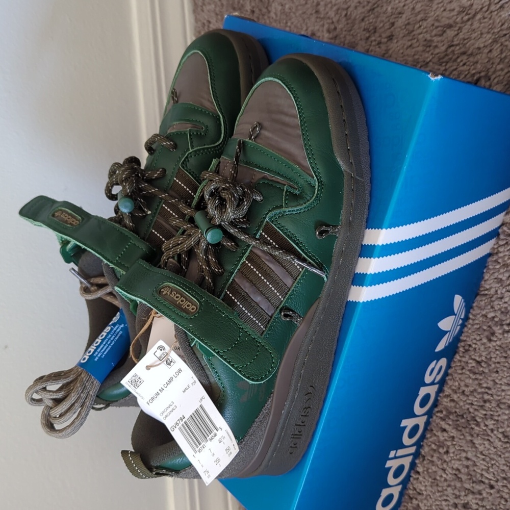 adidas Forum 84 Camp Low mens Dark Green new in box with tags